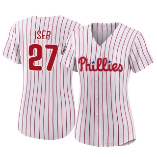 Herbert Iser Men's Philadelphia Phillies Road Jersey - Gray Replica